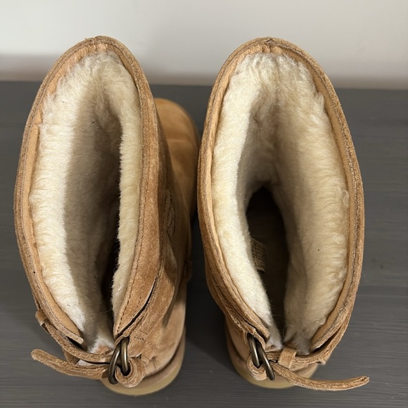 UGG Remora Chestnut Buckle Winter Boot Size 7 - Picture 6 of 12